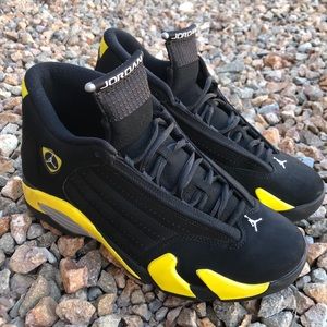 Air Jordan 14 Retro “Thunder” Men’s Shoes Size 9